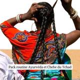 Pack routine ayurvéda et chébé cheveux crépus | Kaylabé Découvrez notre pack routine Ayurvéda et Chebe du Tchad pour des cheveux doux, résistants et brillants. Enrichi en plantes et poudre de chébé. # Pack routine Ayurvéda et Chebe du Tchad + 1 guide offert