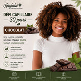 Défi capillaire 30 jours Chocolat Kaylabé – routine naturelle pour nourrir, fortifier et sublimer les cheveux crépus