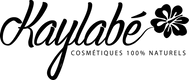 Logo Kaylabé noir sans fond représentant une marque de soins capillaires naturels pour cheveux crépus, frisés et bouclés.