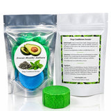 Masque capillaire gourmand Avocat Menthe Ambunu Kaylabé pour cheveux très secs et difficiles à démêler