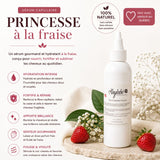Sérum Capillaire Princesse à la Fraise Kaylabé pour hydrater, adoucir et apporter de la brillance aux cheveux crépus