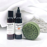 Trio routine anti-pellicules Kaylabé pour purifier et prendre soin du cuir chevelu des cheveux crépus, frisés et bouclés