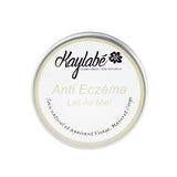 Baume au karité bio apaisant pour eczéma, soin naturel hydratant pour peau sensible 