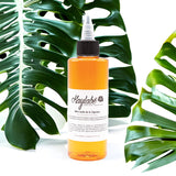 Garlic and onion hair serum to strengthen kinky hair, stimulates growth and reduces hair loss.