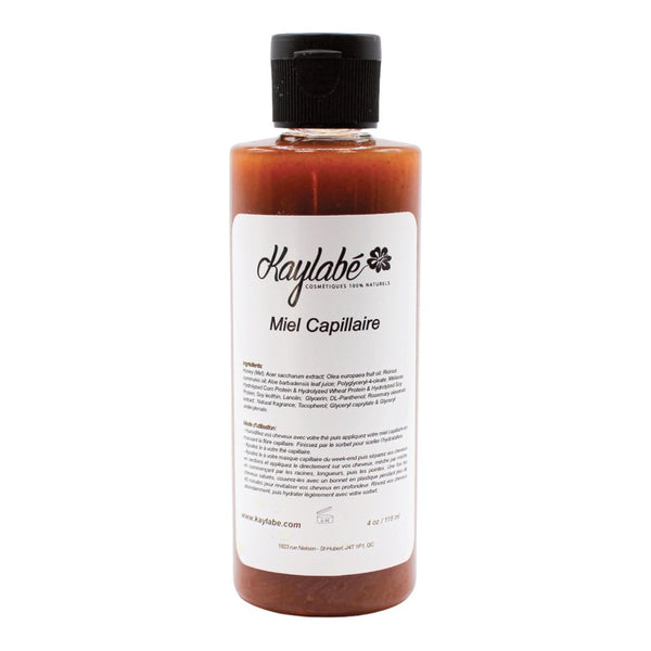 Miel Capillaire Kaylabé pour une hydratation intense des cheveux crépus, frisés et bouclés secs et déshydratés
