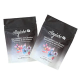 Hair tea infusion to moisturize and strengthen kinky hair with natural ingredients.